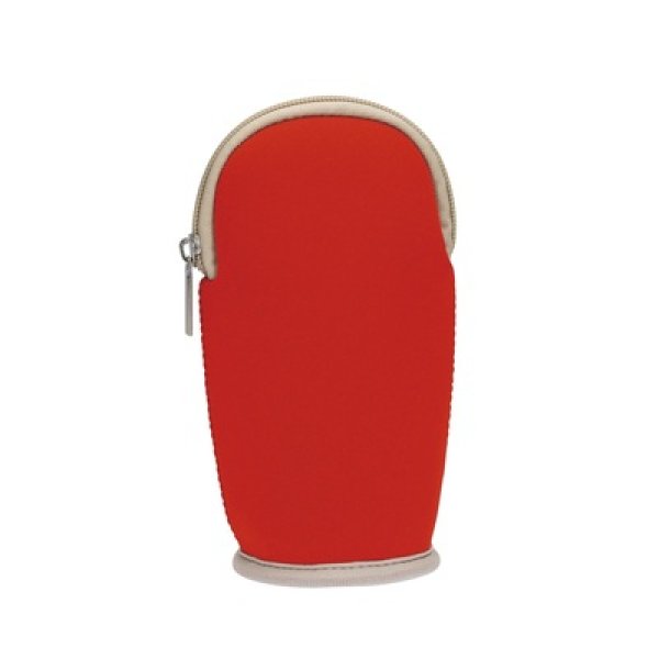 スタンドペンケース１個（レッド）の写真