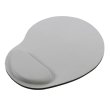 リストレスト付マウスパッド１個（グレー）の写真