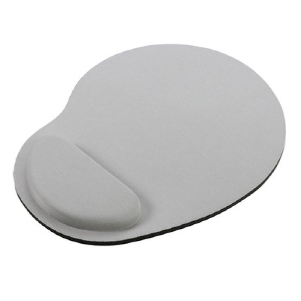 リストレスト付マウスパッド１個（グレー）の写真