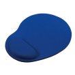 リストレスト付マウスパッド１個（ブルー）の写真
