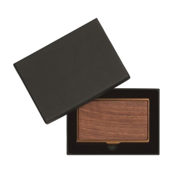 ウッドプレート名刺入の写真