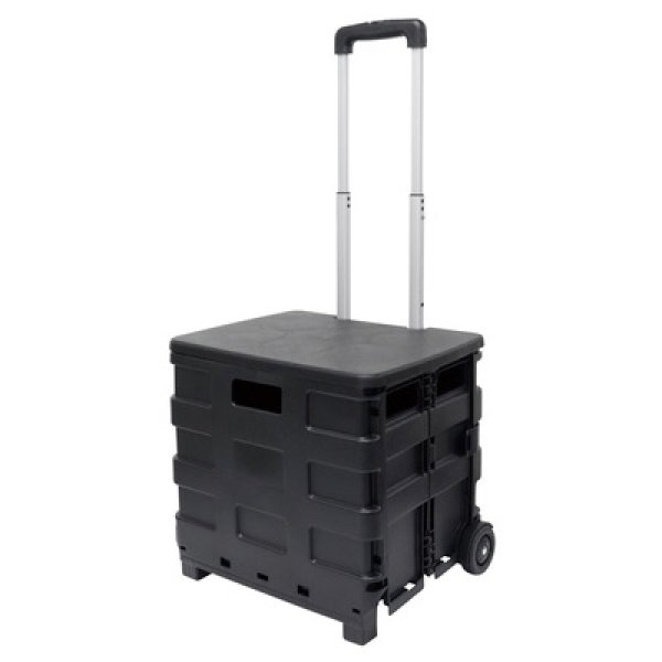 画像2: 折りたたみコンテナキャリー (2)