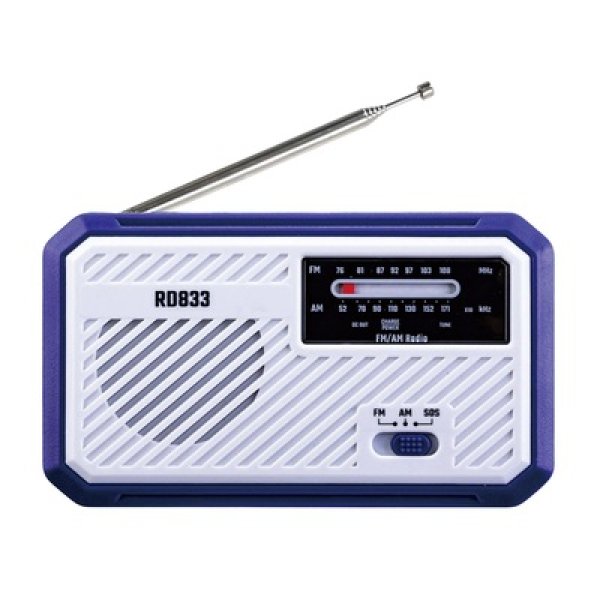 ４ＷＡＹ充電　防災ラジオ１台（ブルー）の写真