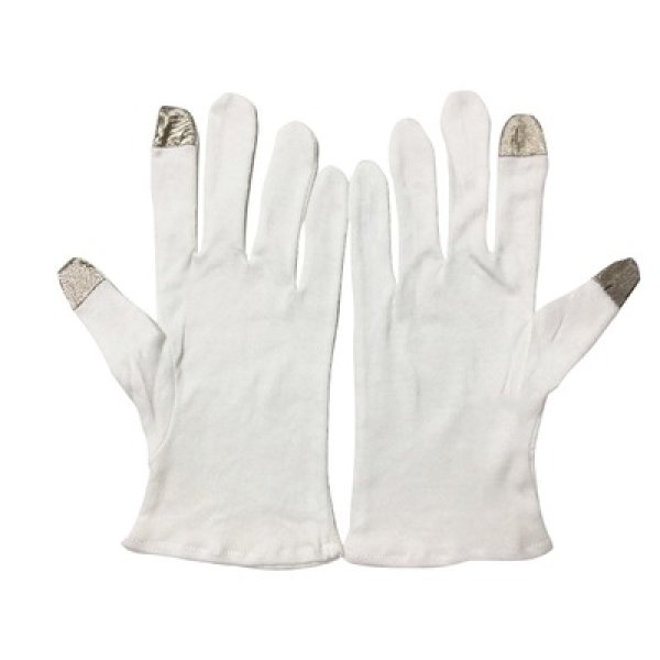 スマートフォン対応おやすみ手袋の写真