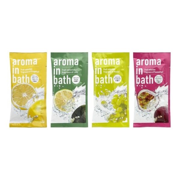 粉体入浴料　アロマインバス２０ｇ１個の写真