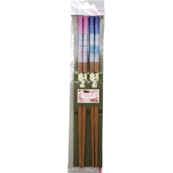 お箸の国ペア膳（雪だるま）の写真