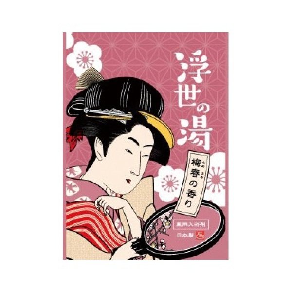 薬用粉体入浴剤　浮世の湯２包入の写真