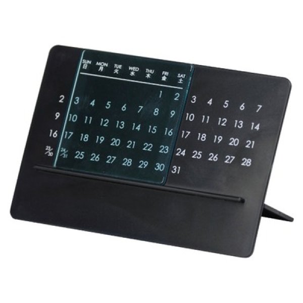 スタイリッシュ万年カレンダーの写真