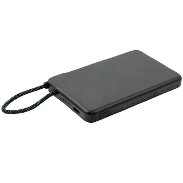 超安心安全　固体モバイルバッテリー５０００ｍＡｈ１個（ブラック）の写真