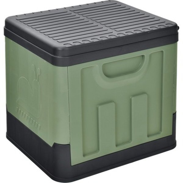 折り畳み防災トイレ１組（カーキ）の写真