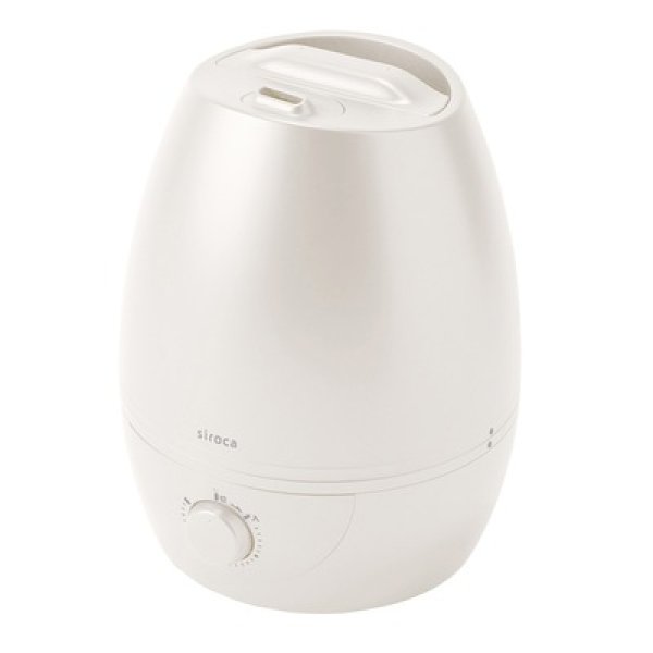 ｓｉｒｏｃａ　超音波加湿器５Ｌ（シルキーホワイト）の写真