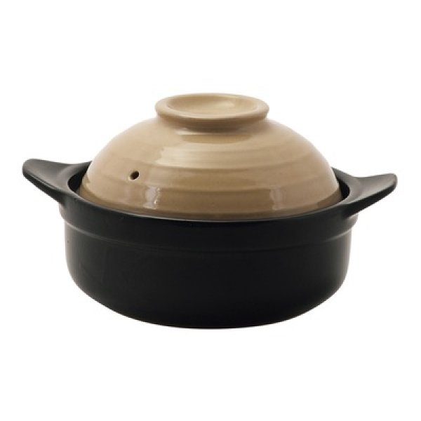 画像2: 土鍋１６ｃｍ１個（サンドベージュ） (2)