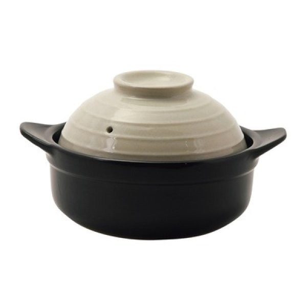 土鍋１６ｃｍ１個（サンドグレー）の写真