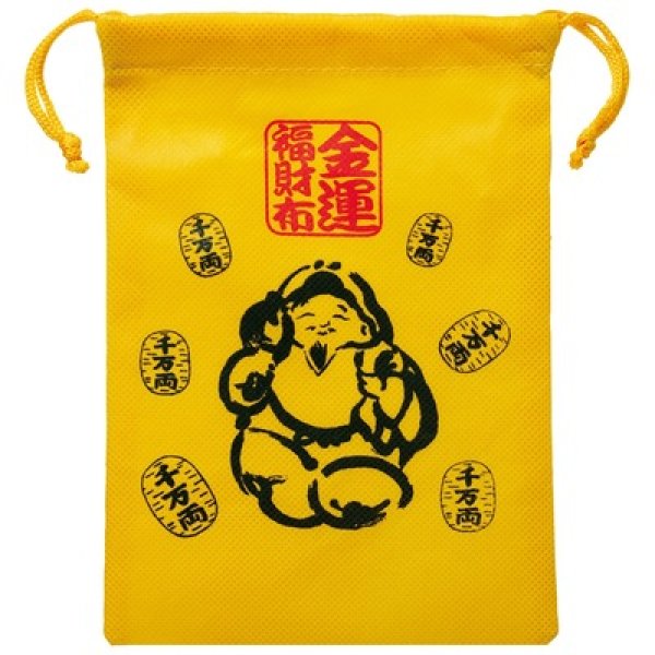開運巾着袋１個（大黒様）の写真