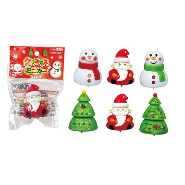 クリスマスミニカー１個の写真