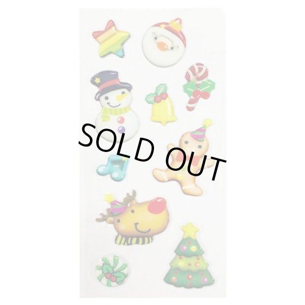 画像4: Ｗｉｔｈサンタ　ぷっくりミニシール１枚 (4)