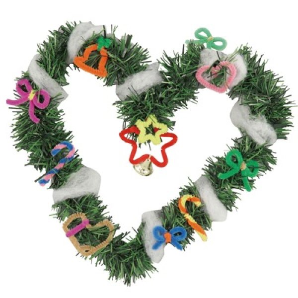 クリスマスリース作りキットの写真