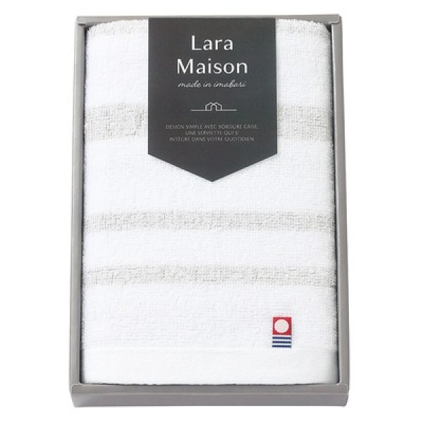 ララメゾン　フェイスタオルの写真