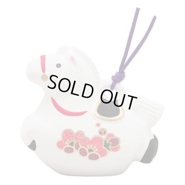 開運干支　午土鈴（小）の写真