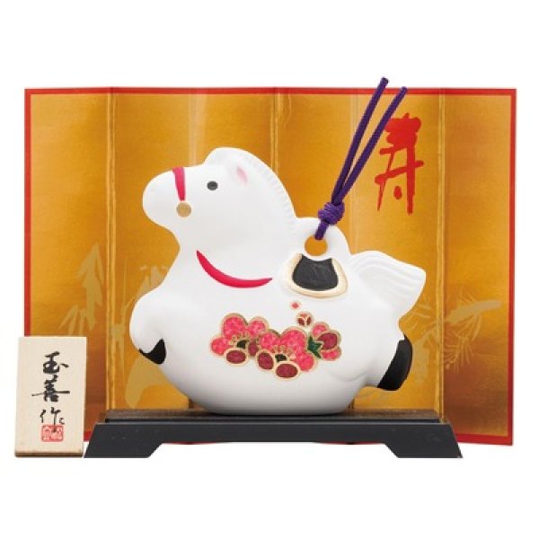 開運干支　午みやび鈴（小）の写真