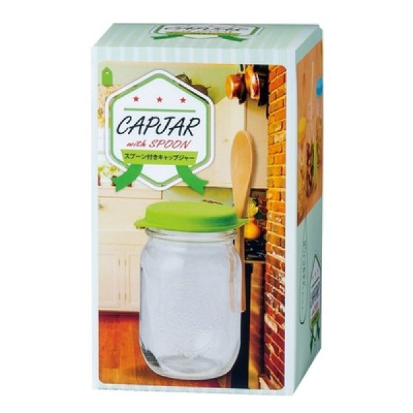 画像4: スプーン付きキャップジャー１個 (4)