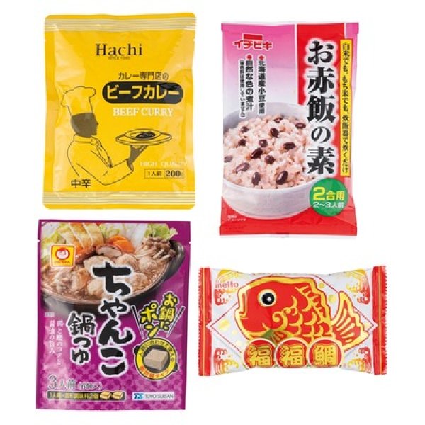 画像2: 紅富士福箱　バラエティフード４点セット (2)