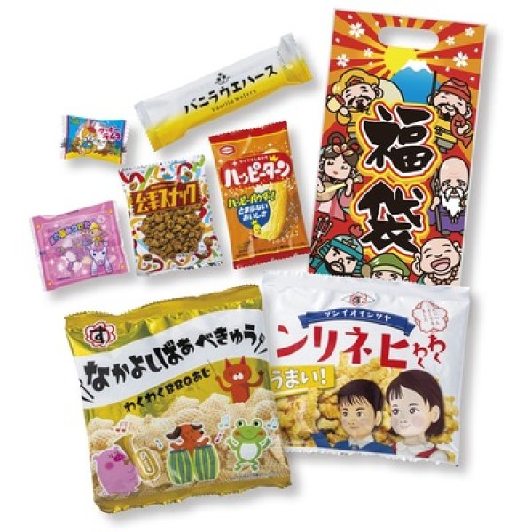 七福神お菓子福袋７点セットの写真