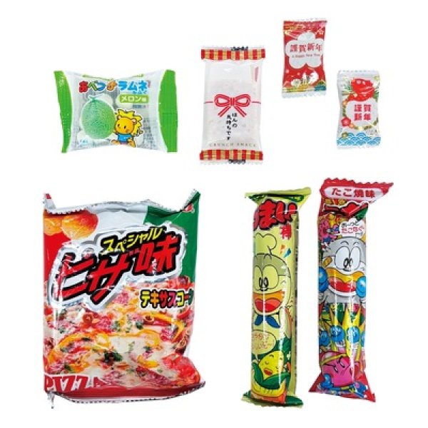 画像2: 七福神お菓子福箱７点セット (2)