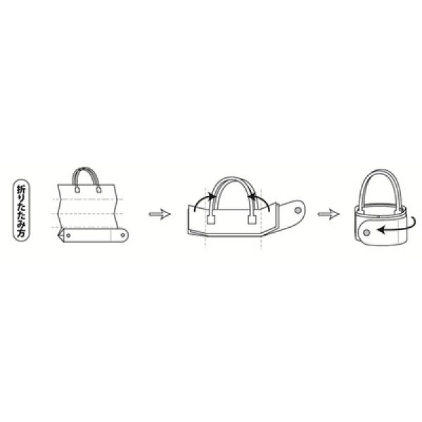 画像4: 折りたたみカラフルトート　１個 (4)