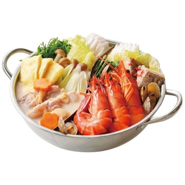 画像4: 楽しく美味しい　　よくばり２食鍋（ＩＨ対応） (4)