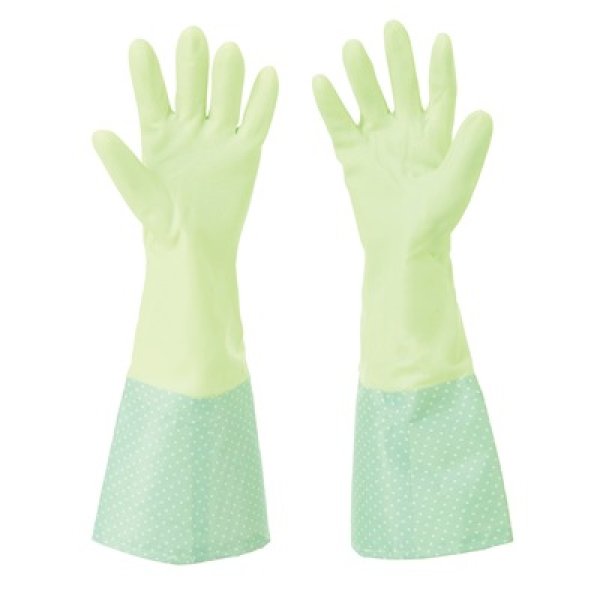 画像2: ロングでうれしいキッチングローブ (2)