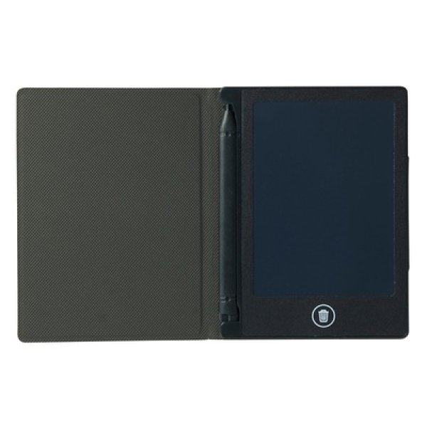 画像3: カバー付き電子メモパッド１個（ブラック） (3)