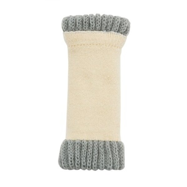 画像4: シルク混アンクルウォーマー２枚組 (4)