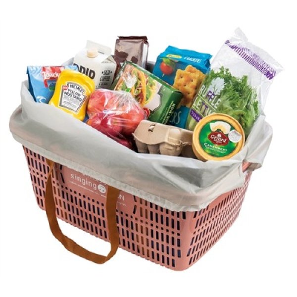 画像3: レジかごフィット！大きな保冷温バッグ (3)