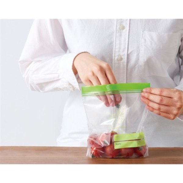 画像3: 地球にやさしいジッパーバッグ１０枚　＃ＣＯ２排出権付 (3)