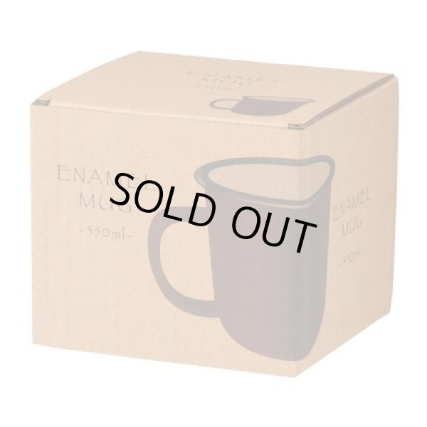 画像4: ホーローマグ３５０ｍｌ（レッド） (4)