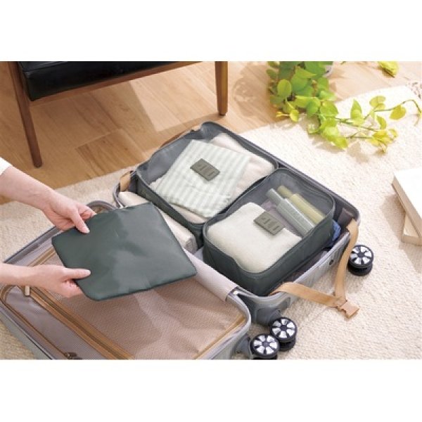 画像3: バッグインバッグ＆ポーチ３点セット (3)