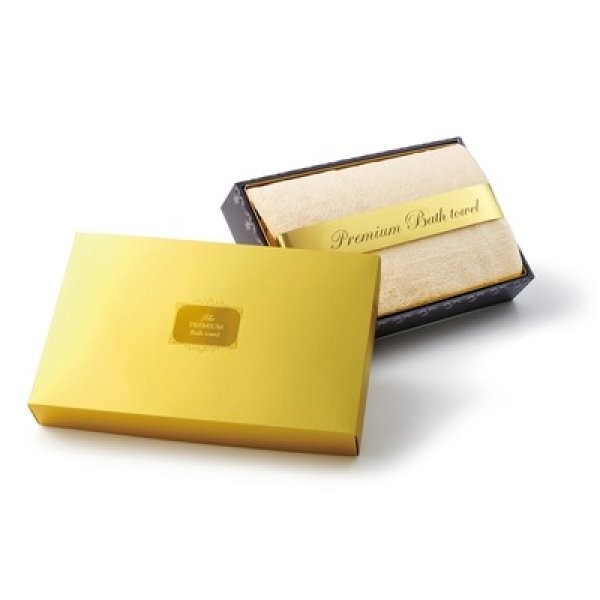 画像2: プレミアムバスタオル（ライトベージュ） (2)