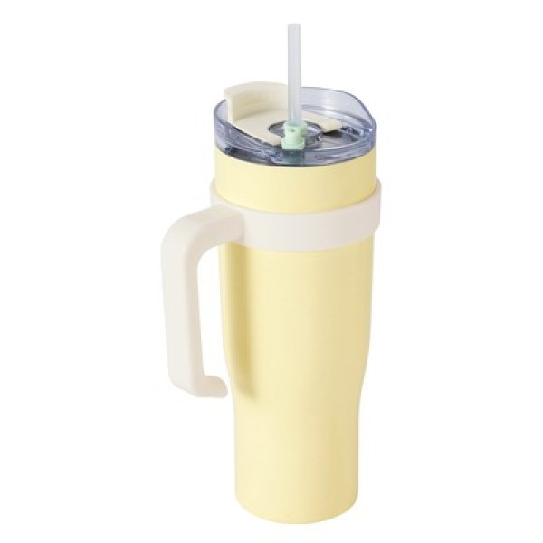 画像2: 超大容量真空ステンレス取っ手付きタンブラー１．２Ｌ (2)