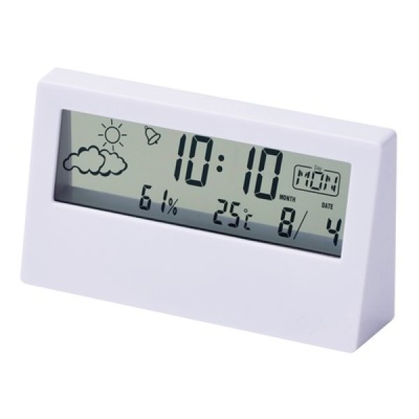 画像2: クリアスクリーン多機能デジタル時計 (2)
