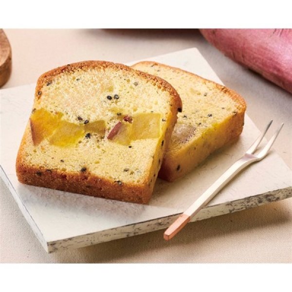 画像4: 素材たっぷりさつまいもケーキ１個 (4)