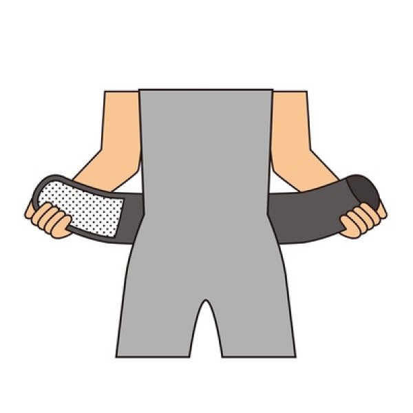 画像3: しっかり支える！腰サポーター (3)