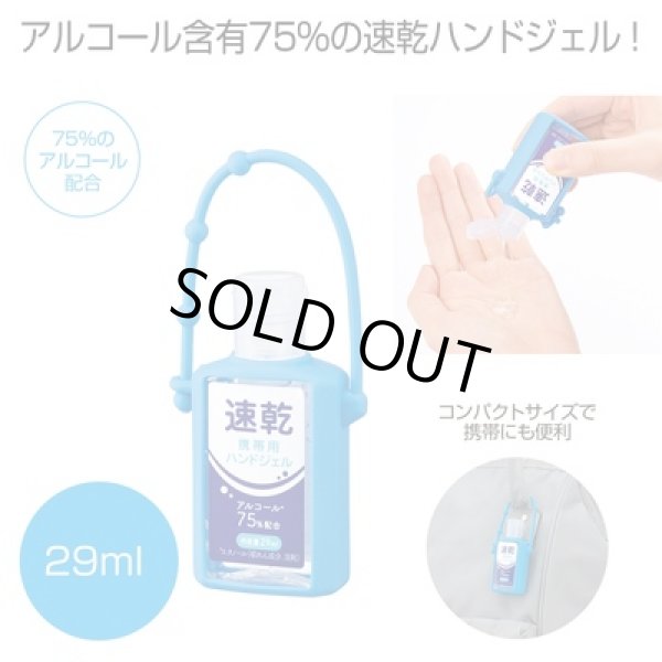 速乾携帯用ハンドジェル２９ｍｌの写真
