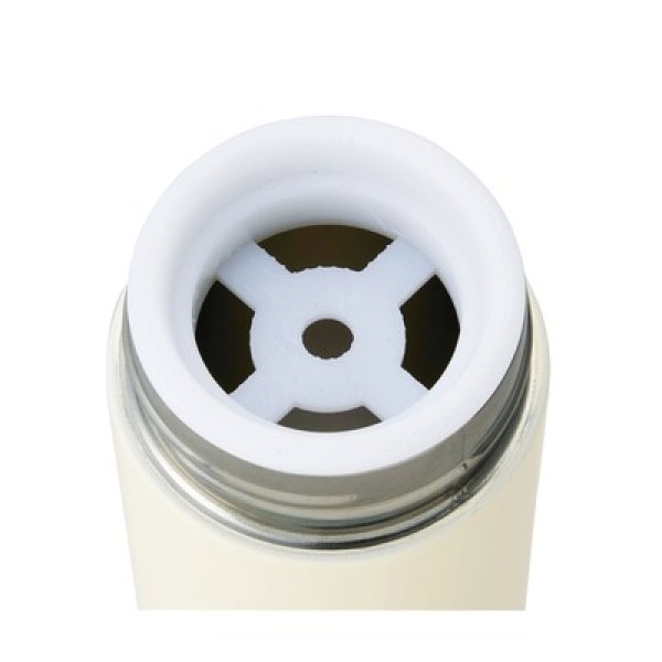 画像4: ストッパー付き真空ステンレスボトル２３０ｍｌ（オフホワイト） (4)