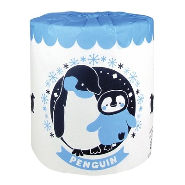 アニマルシリーズ　トイレットロールダブル（３０ｍ）（ペンギン）の写真