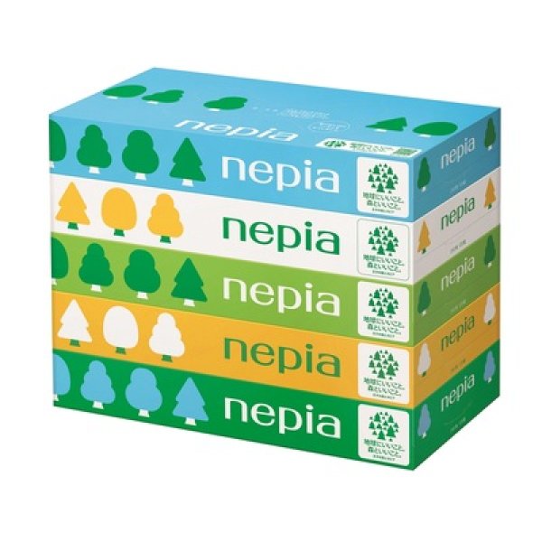 ネピアティシュ１２０Ｗ５個組の写真