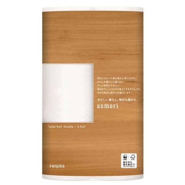 ネピアａｓｍｏｒｉ６ロールダブル（６０ｍ）の写真