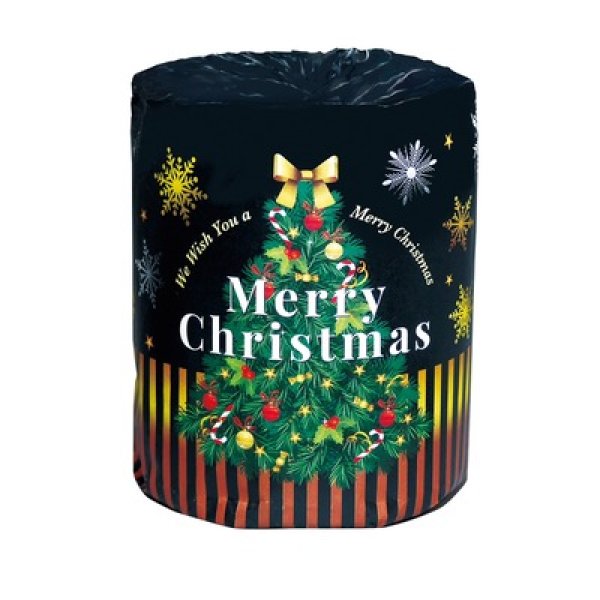 クリスマスプリントトイレットロールダブル（３０ｍ）の写真