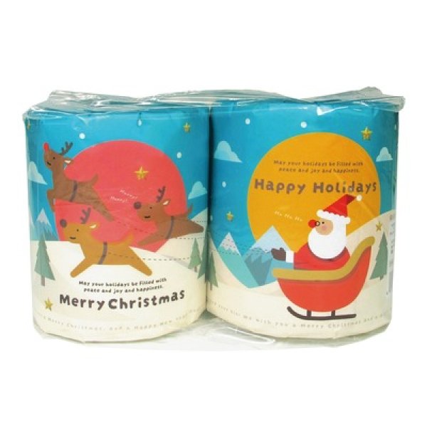 サンタトイレット２ロールダブル（２７．５ｍ）の写真