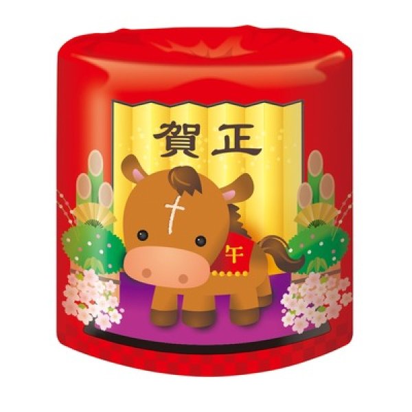 干支（午）トイレットロールダブル（２７．５ｍ）の写真